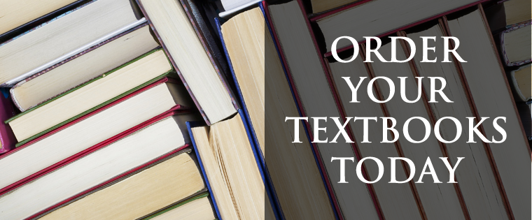 order your textbooks today