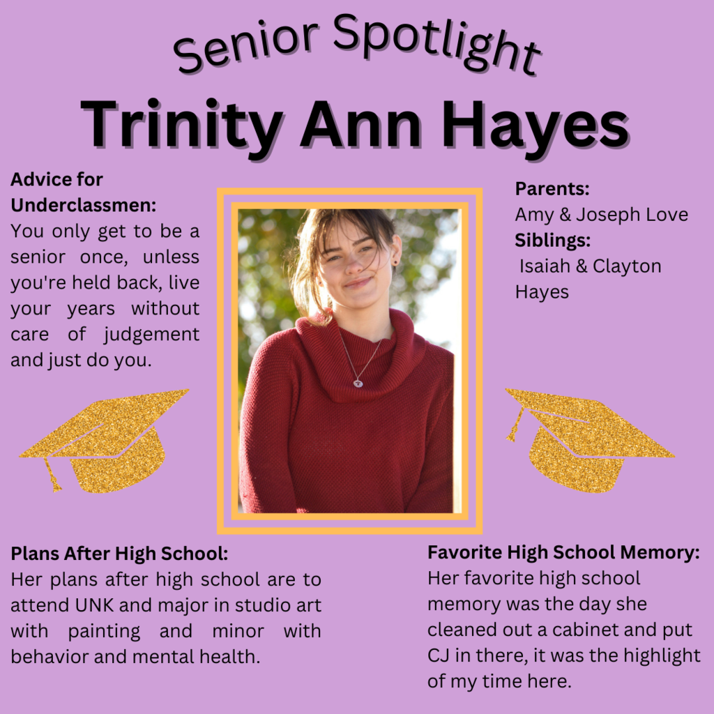 Senior Spotlight: Trinity Hayes